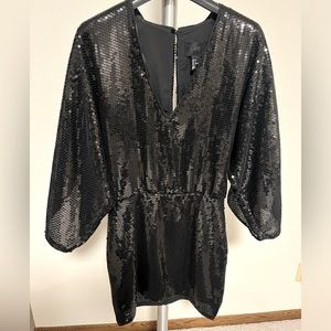 H&M sequence mini dress